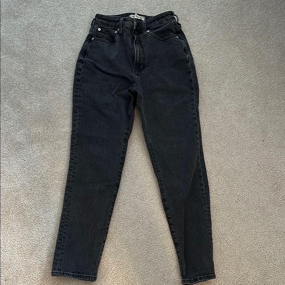 Madewell The Curvy Perfect Vintage Jean Black